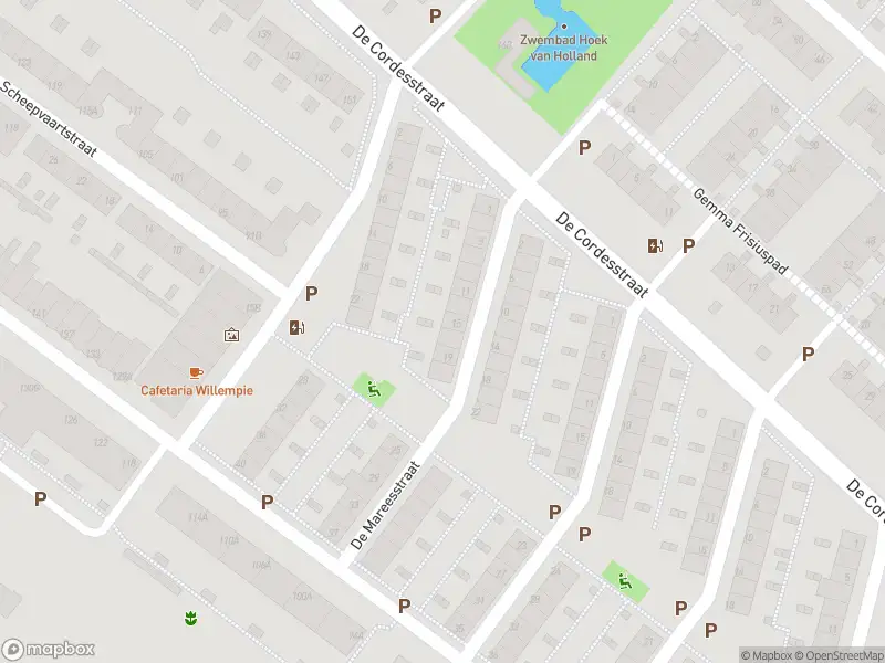 Ambulance met gepaste spoed naar de De Mareesstraat in Hoek van Holland