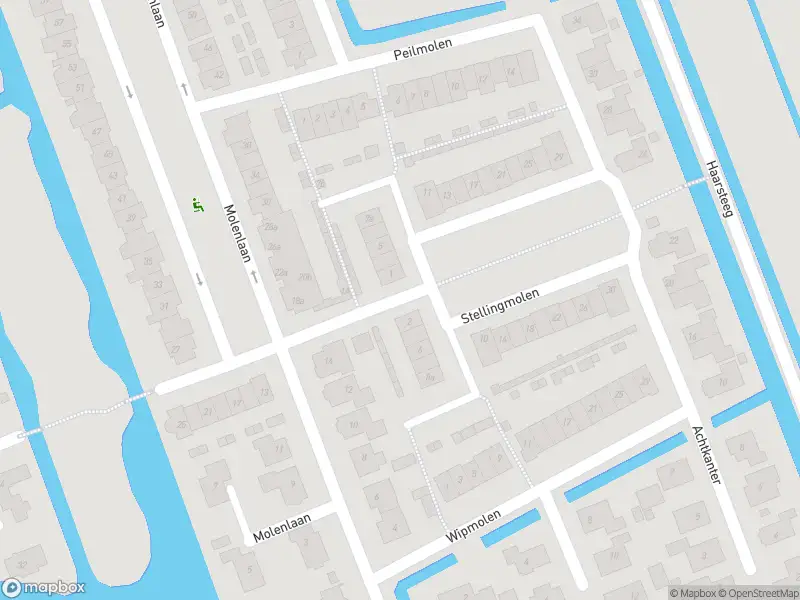 Politie naar de Stellingmolen in Groot-Ammers vanwege steekincident