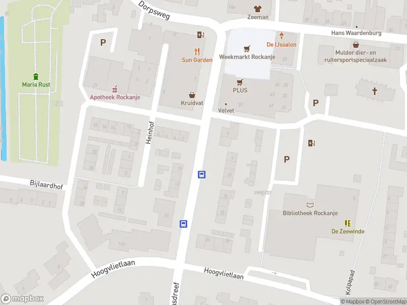 Ambulance met grote spoed naar de Vliel Heinlaan in Rockanje