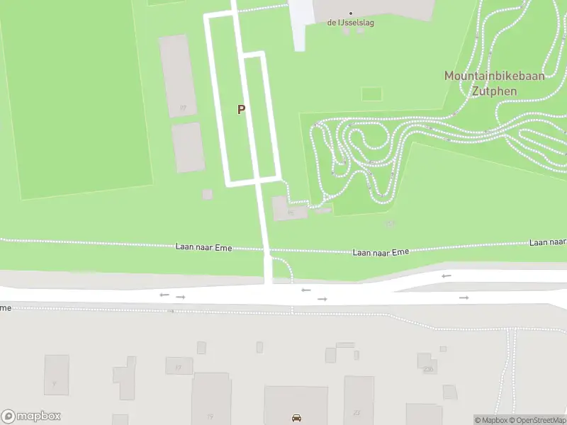 Brandweer met gepaste spoed naar de Laan naar Eme in Zutphen