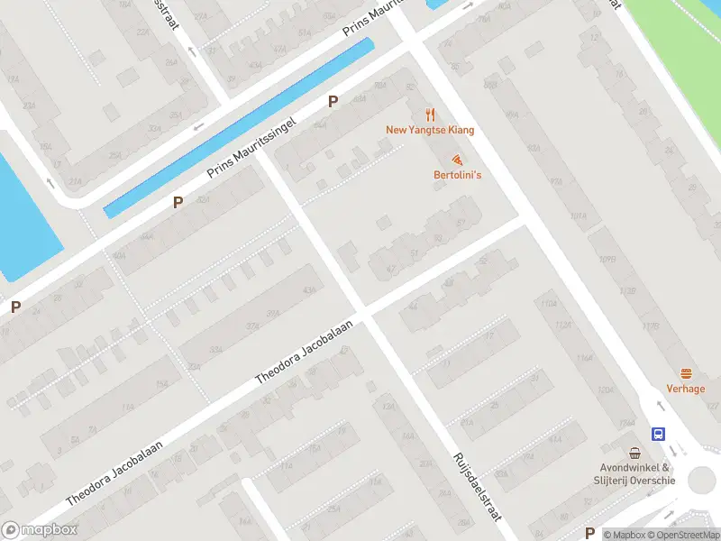 Ambulance met grote spoed naar de Ruijsdaelstraat in Rotterdam