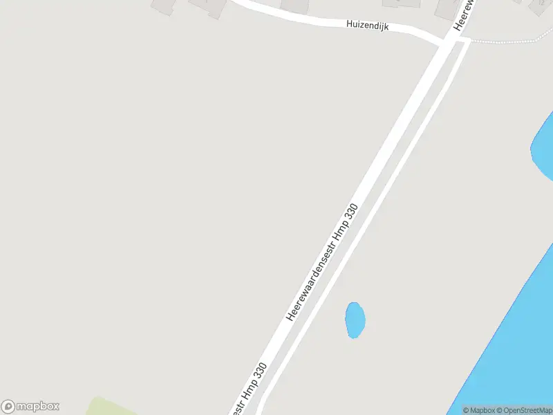 Politie naar de Heerewaardensestraat in Heerewaarden vanwege aanrijding met letsel