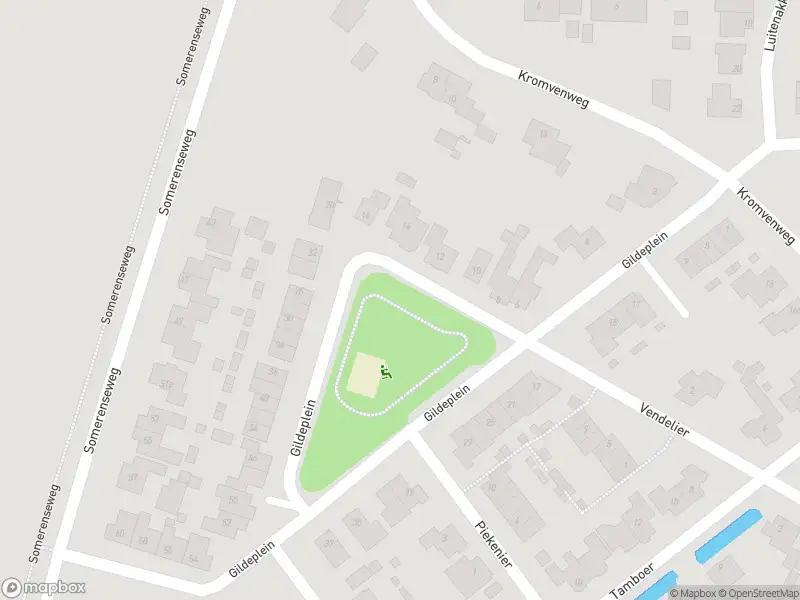 Politie naar de Gildeplein in Lierop vanwege ongeval met letsel