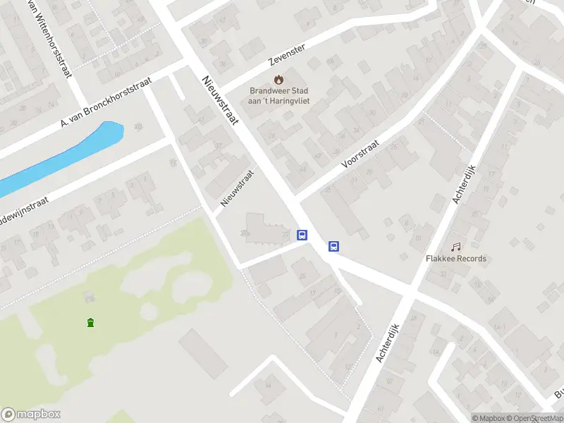 Besteld ambulance vervoer naar de Nieuwstraat in Stad aan 't Haringvliet