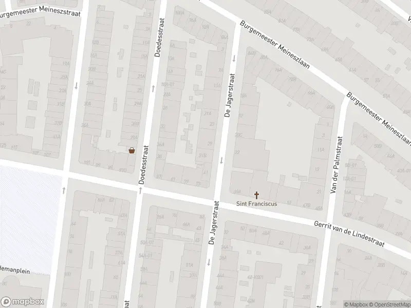 Ambulance met gepaste spoed naar de De Jagerstraat in Rotterdam