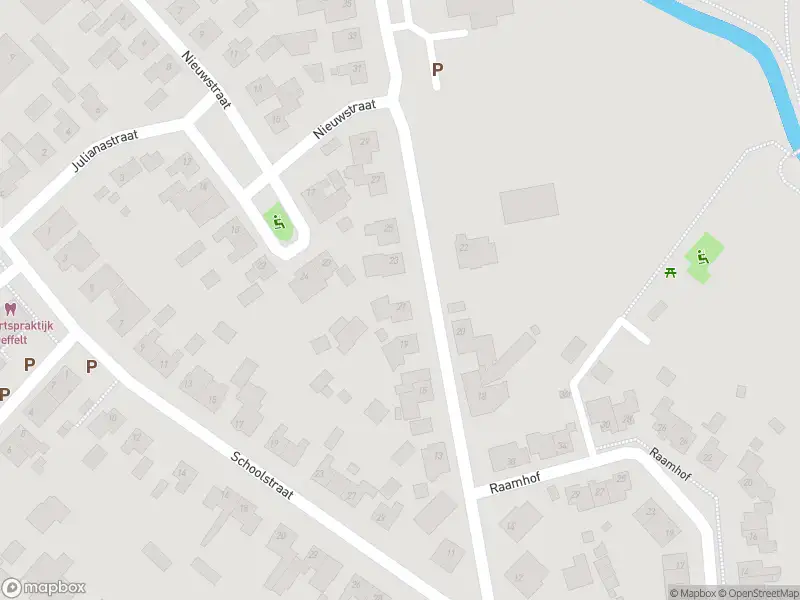 Politie naar de Kerkstraat-zuid in Oeffelt vanwege ongeval met letsel