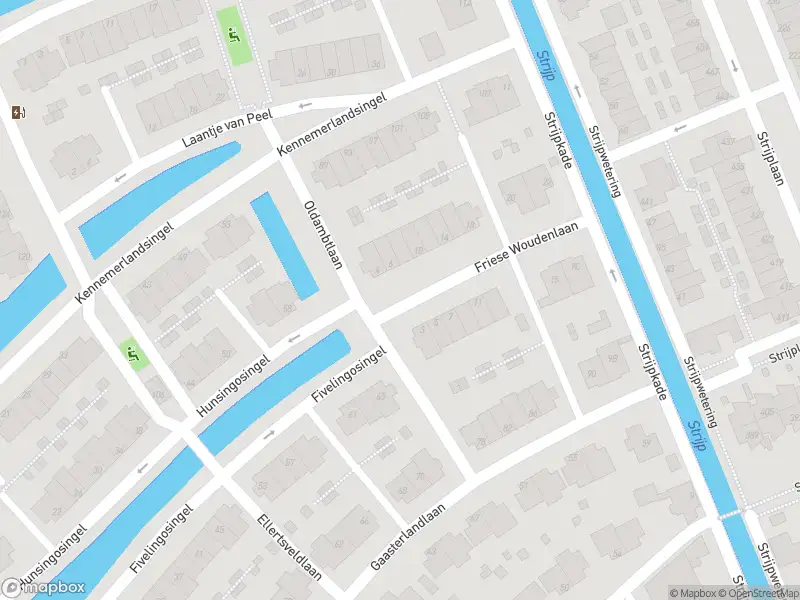 Brandweer met grote spoed naar de Friese Woudenlaan in 's-Gravenhage