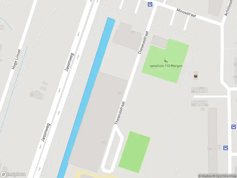 Ambulance met gepaste spoed naar de Theseusstraat in Rotterdam