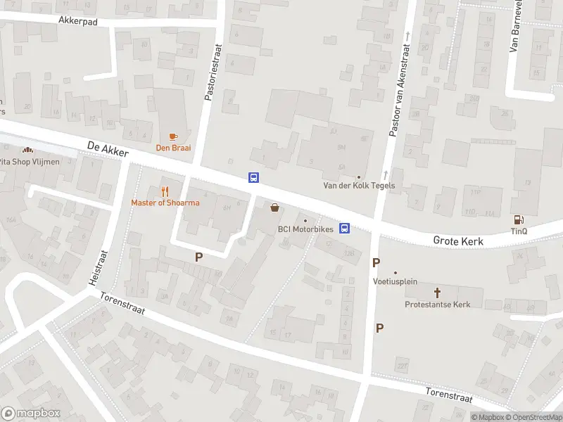 Politie naar de Grote Kerk in Vlijmen vanwege ongeval met letsel