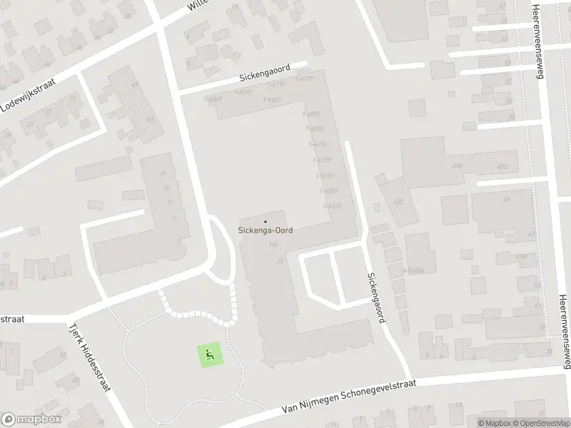 Brandweer met grote spoed naar de Sickengaoord in Wolvega vanwege afgaan automatisch brandalarm