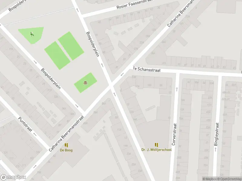 Ambulance met grote spoed naar de Albregt-Engelmanstraat in Rotterdam