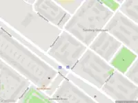 Ambulance met gepaste spoed naar de Poolsterstraat in Amsterdam