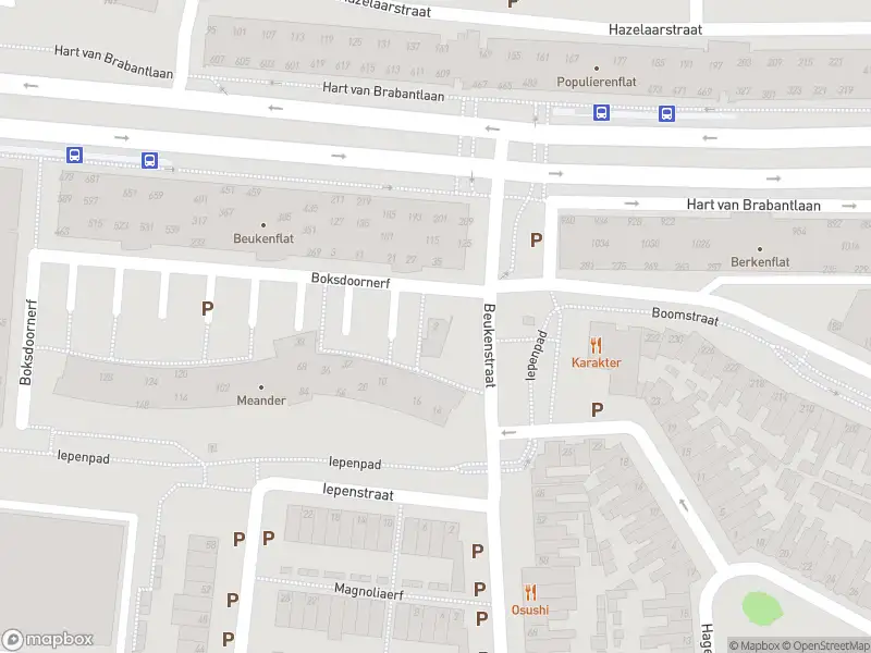 Overlastmelding Boksdoornerf in Tilburg