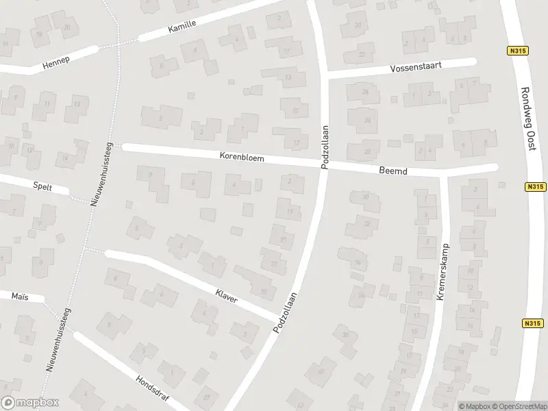 Brandweer met gepaste spoed naar de Nieuwenhuishoekweg in Ruurlo vanwege stormschade