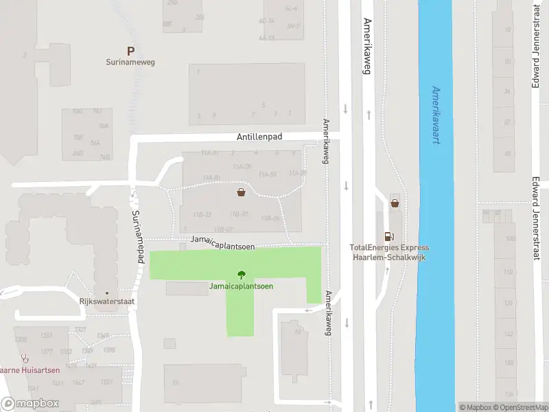 Brandweer met gepaste spoed naar de Amerikaweg in Haarlem