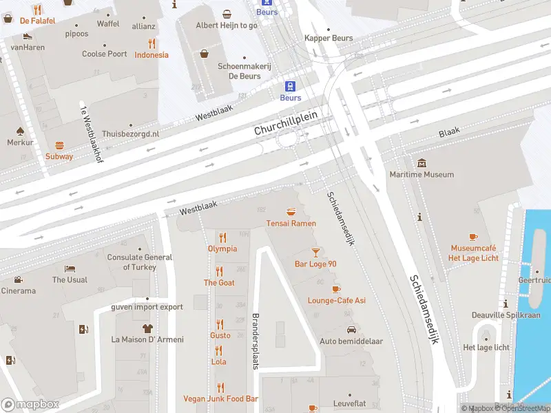 Brandweer met gepaste spoed naar de Churchillplein in Rotterdam vanwege een liftopsluiting