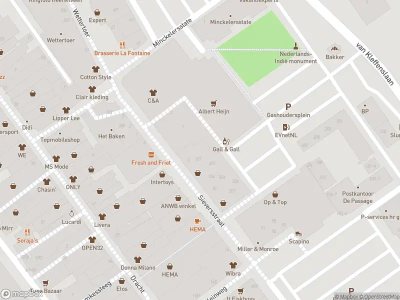 Brandweer naar de De Passage in Heerenveen vanwege afgaan automatisch brandalarm