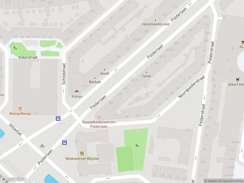 Ambulance met gepaste spoed naar de Polderlaan in Rotterdam