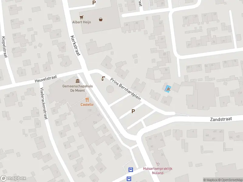 Politie naar de Prins Bernhardplein in Nuland vanwege ongeval met letsel