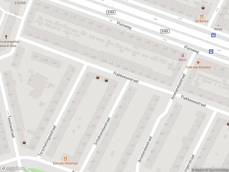 Besteld ambulance vervoer naar de Schoklandsestraat in Rotterdam