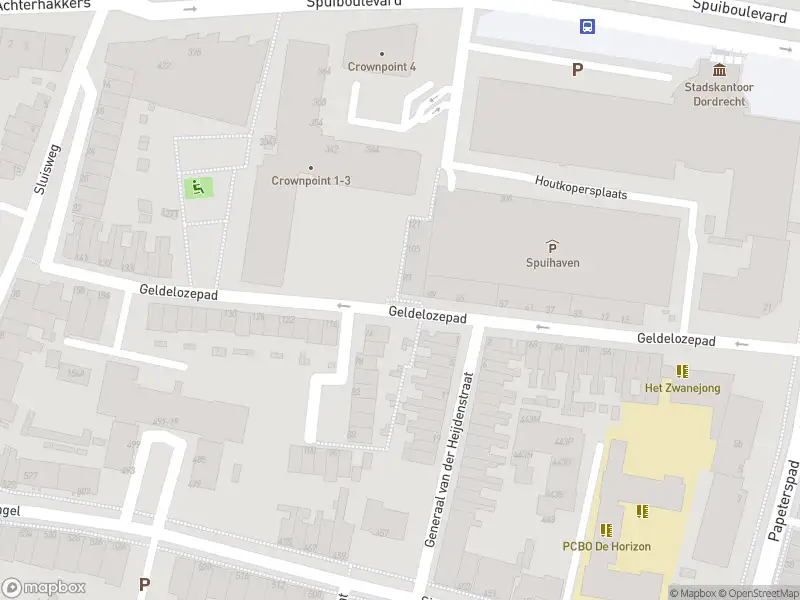 Overlastmelding Geldelozepad in Dordrecht