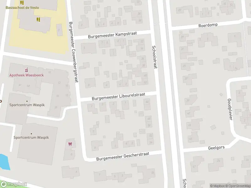 Politie met gepaste spoed naar de Burgemeester Libourelstraat in Waspik vanwege letsel