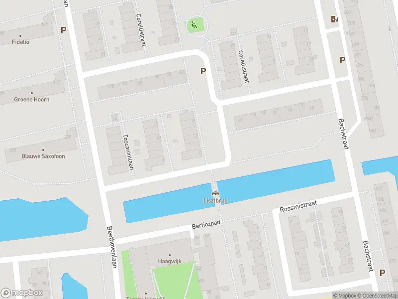 Ambulance met grote spoed naar de Toscaninilaan in Leiden