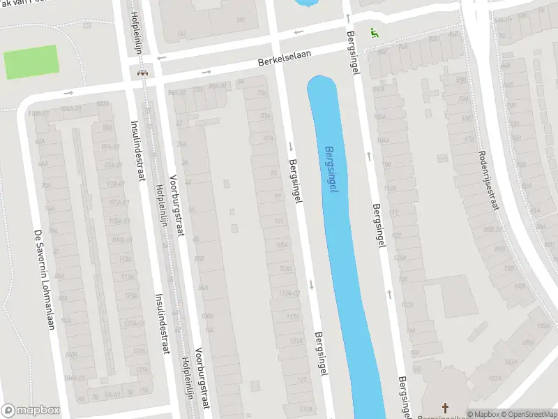 Ambulance met gepaste spoed naar de Bergsingel in Rotterdam