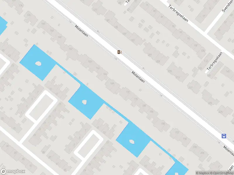 Ambulance met grote spoed naar de Molenlaan in Rotterdam