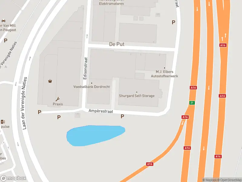 Overlastmelding Ampèrestraat in Dordrecht