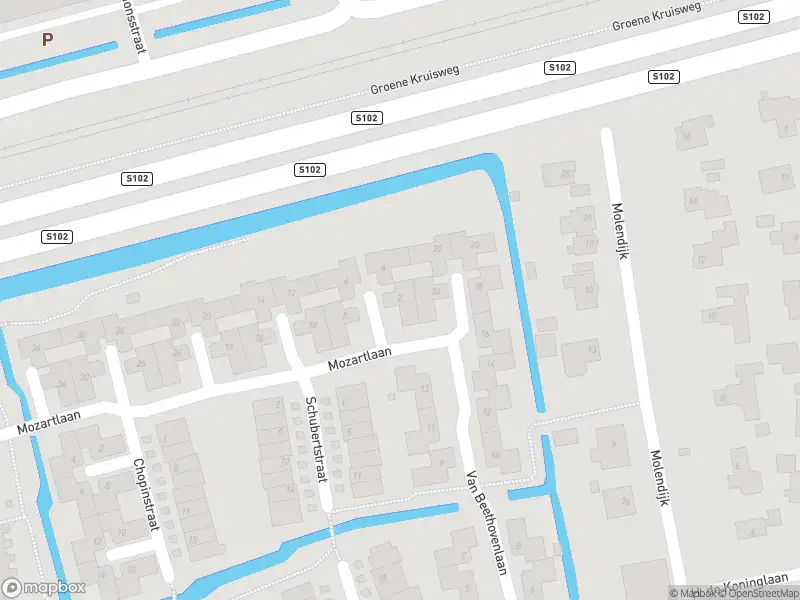 Ambulance met grote spoed naar de Mozartlaan in Rhoon