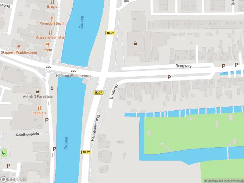 112 melding Overlastmelding Brugweg in Waddinxveen