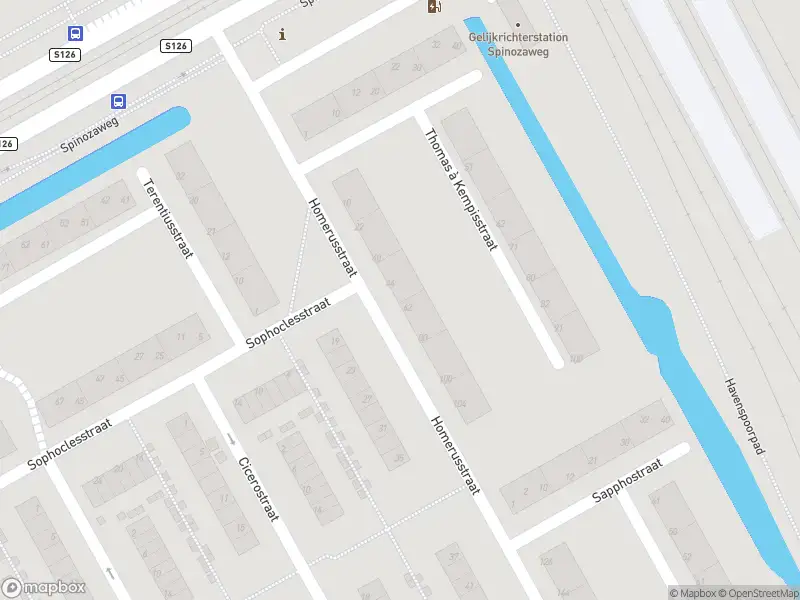 Ambulance met grote spoed naar de Homerusstraat in Rotterdam