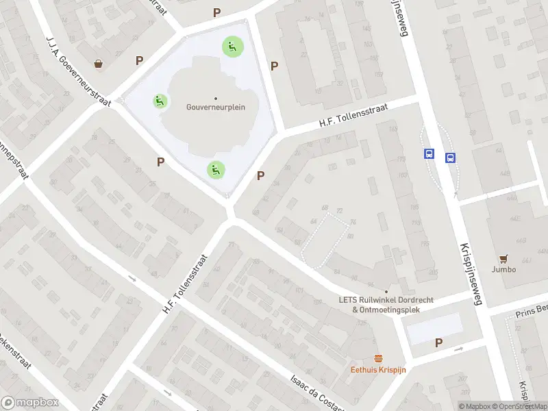 Ambulance met gepaste spoed naar de H.F. Tollensstraat in Dordrecht