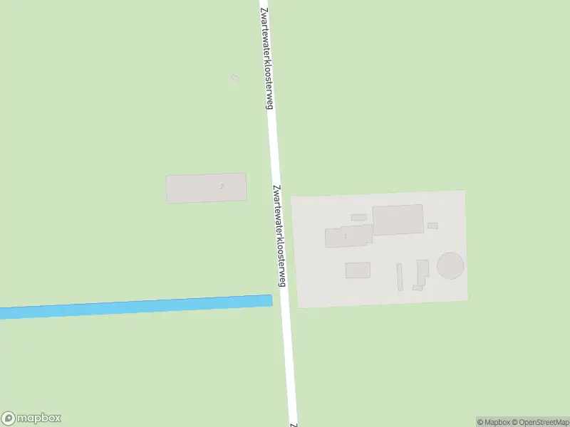 Brandweer met gepaste spoed naar de Zwartewaterkloosterweg in Rouveen vanwege stormschade