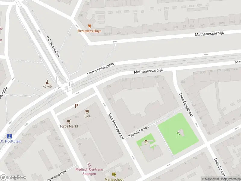 Ambulance met grote spoed naar de Mathenesserdijk in Rotterdam