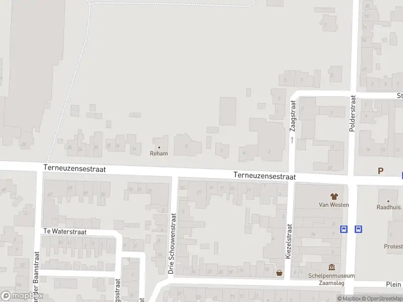 Politie met grote spoed naar de Terneuzensestraat in Zaamslag vanwege letsel