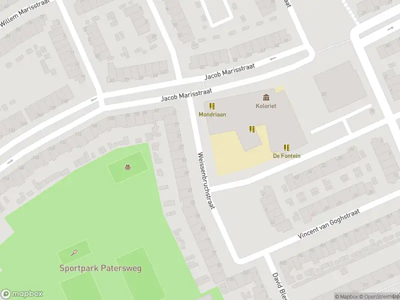 Ambulance met grote spoed naar de Weissenbruchstraat in Dordrecht