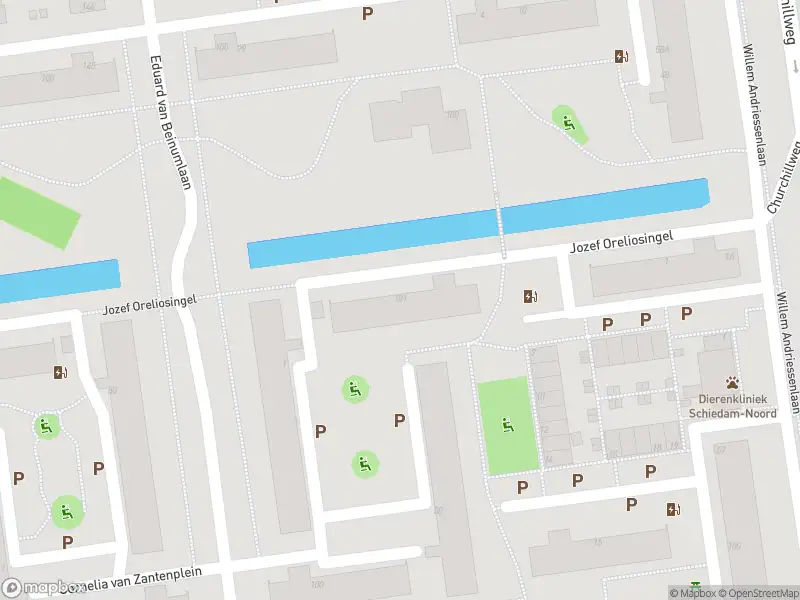 Ambulance met grote spoed naar de Jozef Oreliosingel in Schiedam