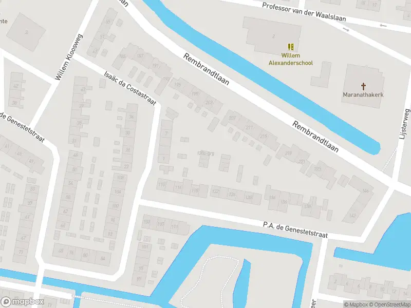 Ambulance met gepaste spoed naar de Christiaan Huygensstraat in Sliedrecht