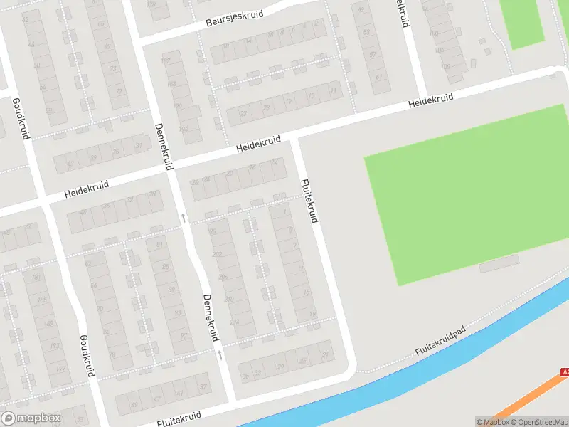 Ambulance met gepaste spoed naar de Fluitekruid in Rotterdam