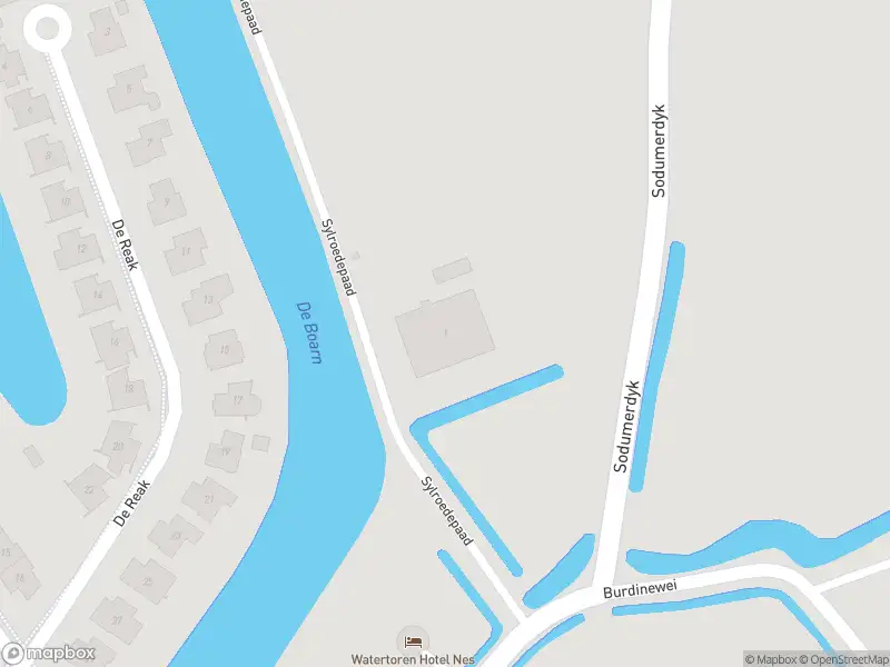 Brandweer met grote spoed naar de Sylroedepaad in Nes