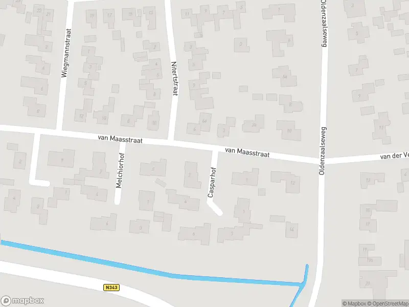 Politie naar de Van Maasstraat in Tubbergen vanwege aanrijding met letsel