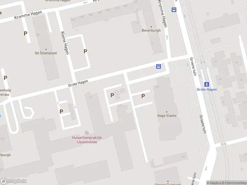 Ambulance met gepaste spoed naar de Grote Hagen in Rotterdam