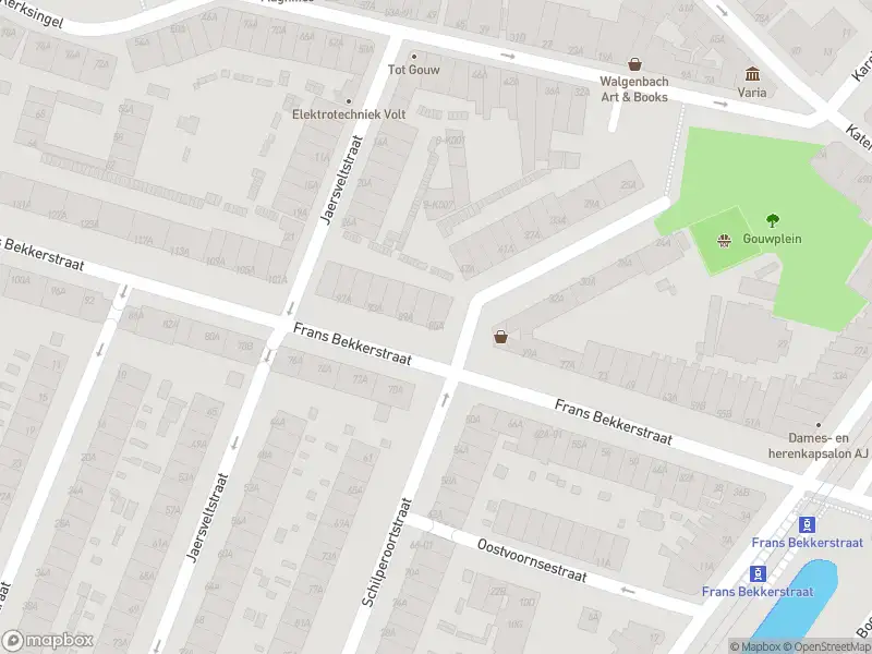 Ambulance met grote spoed naar de Frans Bekkerstraat in Rotterdam