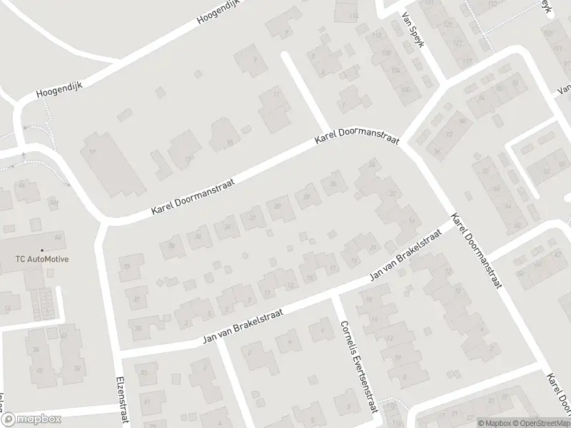 Politie naar de Karel Doormanstraat in Boxmeer vanwege ongeval met letsel