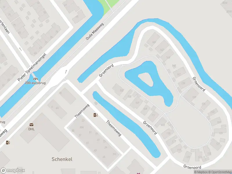 Brandweer met grote spoed naar de Groenoord in Spijkenisse vanwege gebouwbrand