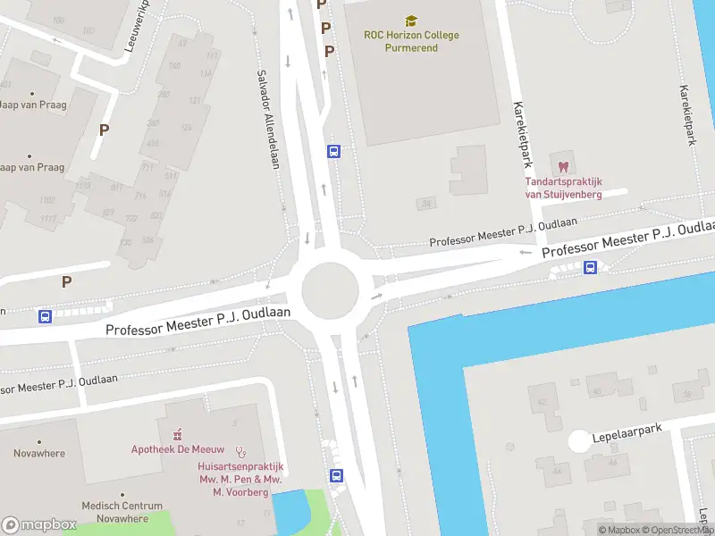 Ambulance met gepaste spoed naar de Prof. Mr. P.J. Oudlaan in Purmerend