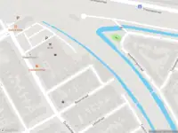 Ambulance met gepaste spoed naar de Bloemstraat in Dordrecht