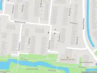 Ambulance met grote spoed naar de Kannenburg in Gouda